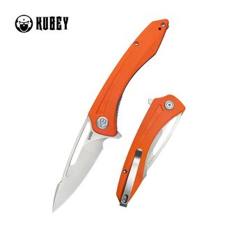 KUBEY Nož za zatvaranje Merced Orange G10