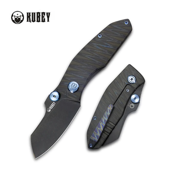 KUBEY Monsterdog Balck/Flame Titanium sklopivi nož