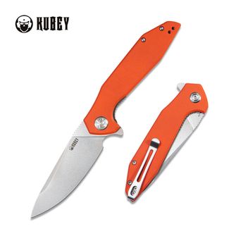 KUBEY Nova nož za zatvaranje, čelik D2, narančasta