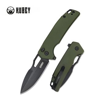 KUBEY RDF džepni nož - zeleni i crni