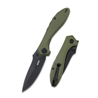 KUBEY Ruckus Green & Black sklopivi nož