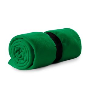 Malfini Blanky flis deka, travnato zelena