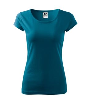 Malfini Pure ženska majica kratkih rukava, petrolej plava