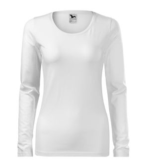 Malfini Slim ženska majica dugih rukava, bijela