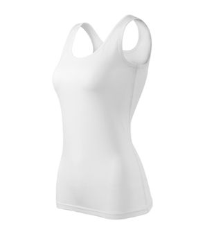 Malfini Triumph ženska majica bez rukava, bijela 180g/m2