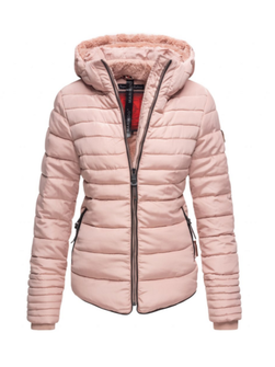 Marikoo Amber ženska zimska jakna s kapuljačom, ružičasta