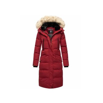 Marikoo ženska zimska jakna s kapuljačom Schneesternchen, krvavo crvena