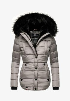 Marikoo LOTUSBLUTE ženska zimska jakna, cink siva