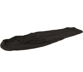 Mil-tec Fleece podstava za vreću za spavanje, crna
