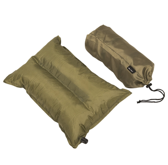 Mil-Tec samonapuhavajući jastuk s navlakom, maslinasti 38 x 22 x 8,5 cm