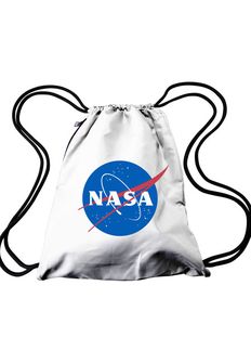 NASA Gym sportski ruksak, bijeli