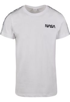 NASA muška majica Rocket Tape, bijela
