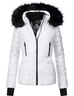 Navahoo Adele ženska zimska jakna s kapuljačom, bijela