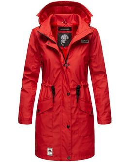 Navahoo Deike ženska zimska jakna za kišu s kapuljačom, crvena