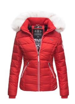 Navahoo KHINGAA´S Ženska zimska jakna s kapuljačom, crvena