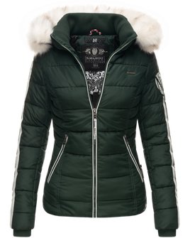 Navahoo KHINGAA'S Ženska zimska jakna s kapuljačom, zelena