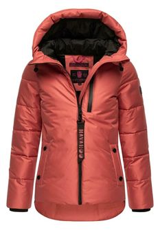 Navahoo KRÜMELEIN ženska zimska jakna s kapuljačom, rouge