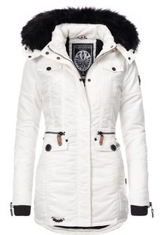 Navahoo SCHATZCHEN Ženska zimska jakna s kapuljačom, bijela
