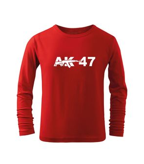 DRAGOWA Dječja duga majica AK-47, crvena
