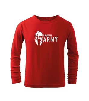 DRAGOWA Dječja duga majica Spartan vojska, crvena