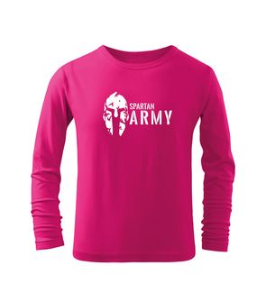 DRAGOWA Dječja duga majica Spartan vojska, roza