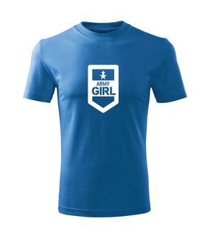 DRAGOWA Dječja kratka majica vojska ženska, plava