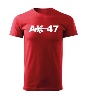 DRAGOWA kratka majica AK-47, crvena 160g/m2