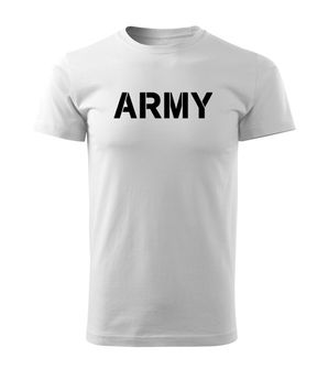 DRAGOWA kratka majica Army, bijela 160g/m2