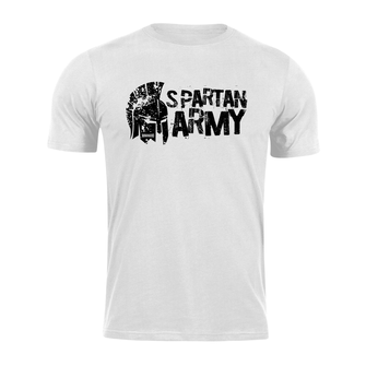 DRAGOWA kratka majica spartan army Ariston, bijela 160g/m2