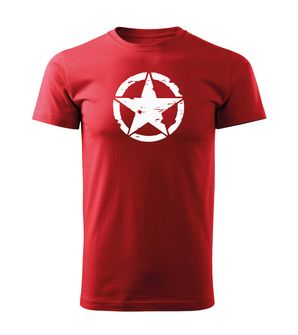 DRAGOWA kratka majica star, crvena 160g/m2