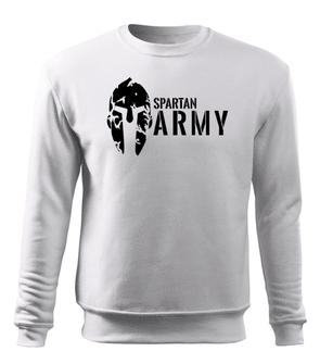 DRAGOWA muška spartan army majica gornji dio trenirke, bijela 300g/m2