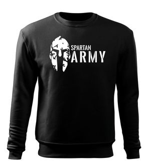 DRAGOWA muška spartan army majica gornji dio trenirke crna 300g/m2