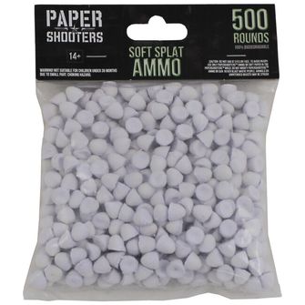 PAPER SHOOTERS Papirnata streljiva, 500 komada