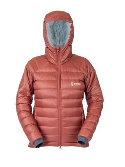 Patizon Ženska izolacijska zimska jakna ReLight Pro, tamno crvena / srebrna