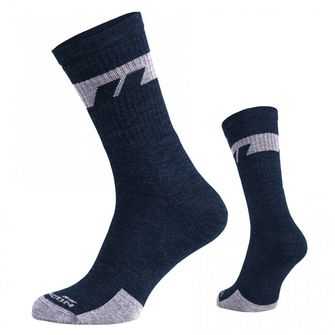 Srednje čarape Pentagon Alpine Merino, mornarski plave