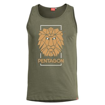 Pentagon Astir Lion majica bez rukava, maslinasta