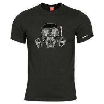 Pentagon Gas Mask majica, crna