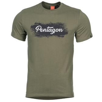Pentagon Grunge majica, maslinasto zelena