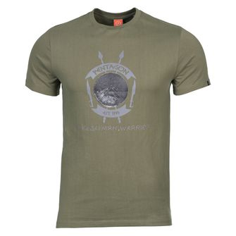 Pentagon Lakedaimon Warrior majica, maslinasto zelena