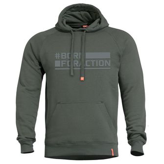 Pentagon Phaeton Rođen za Akciju hoodie, camo zelena