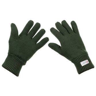 MFH Pletene rukavice s izolacijom 3M™ Thinsulate™, OD zelene