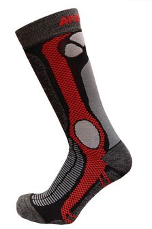 SherpaX/ApasoX Marmolada debele crvene čarape