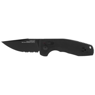 SOG Pop-up nož SOG-TAC AU COMPACT – crni / djelomično nazubljen