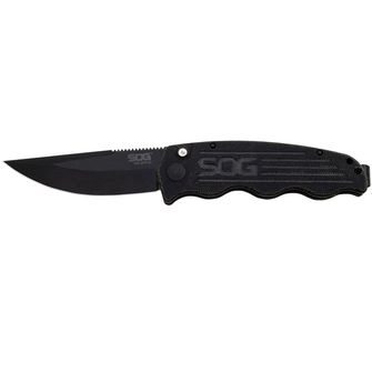 SOG Tac Ops Pop Up Knife - Black Micarta - 3.5"