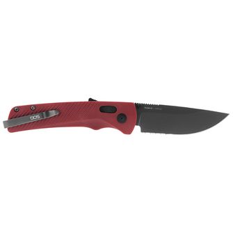 SOG Nož za zatvaranje Flash AT - Garnet Red - Part Serr
