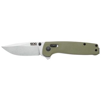 SOG Nož za zatvaranje TERMINUS XR G10 - Olive Drab