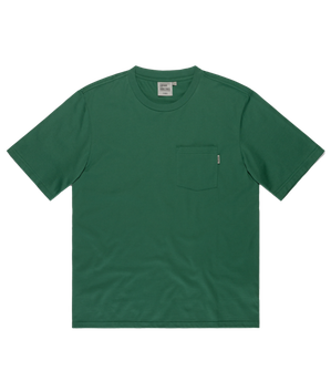 Vintage Industries sivo džepno majica, jasno zelena