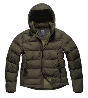 Vintage Industries Rhys jakna zimska jakna, tamno maslinasta