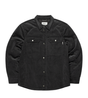 Vintage Industries Steven košulja jakna, crna