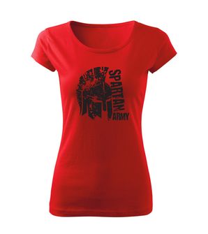 DRAGOWA ženska kratka majica Leon, crvena 150g/m2
